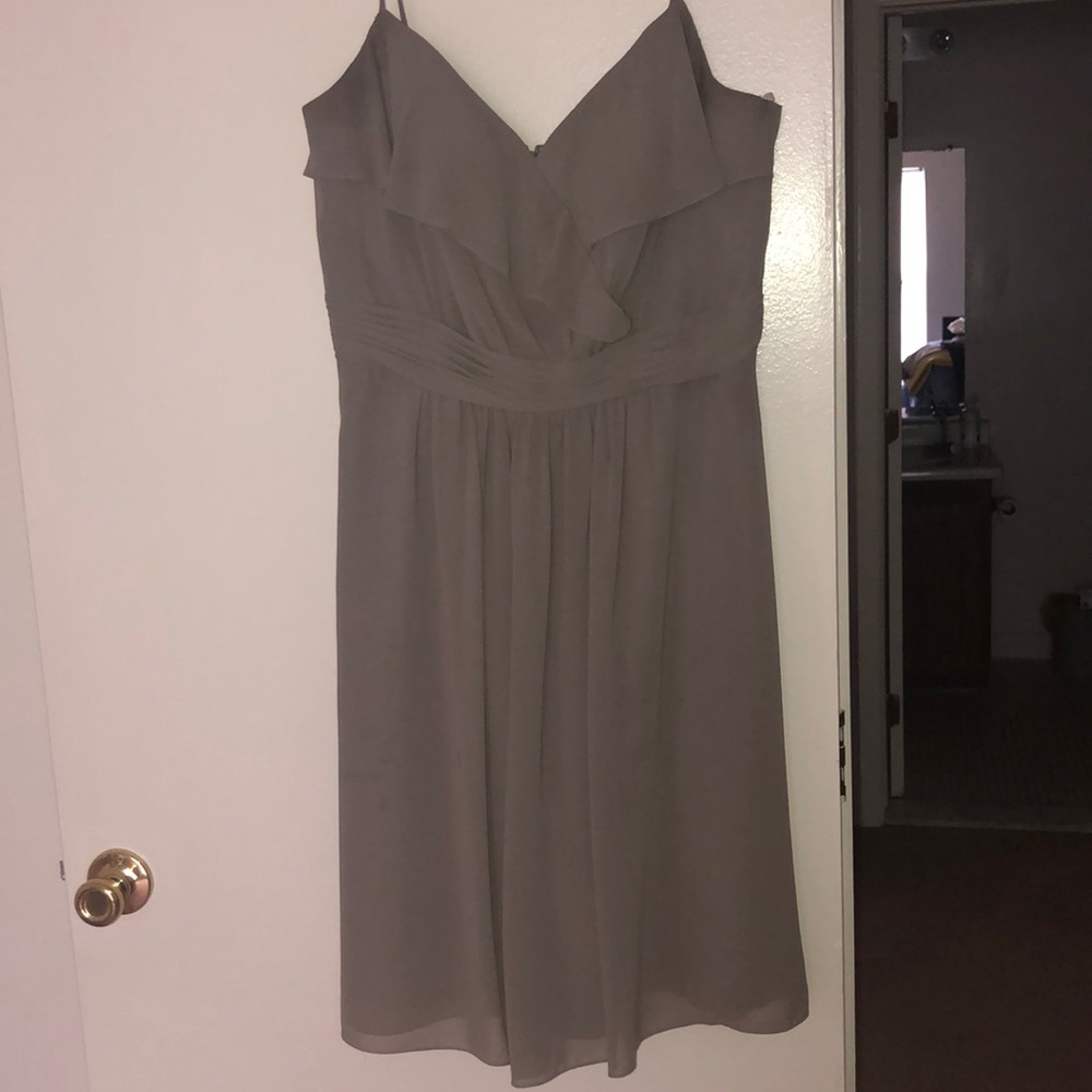 Charcoal Gray Summer Dress